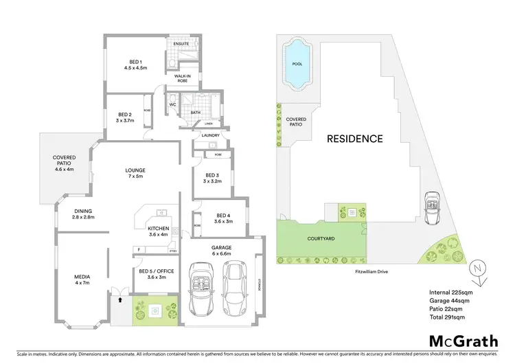 Floorplan of Homely house listing, 58 Fitzwilliam Drive, Sippy Downs QLD 4556
