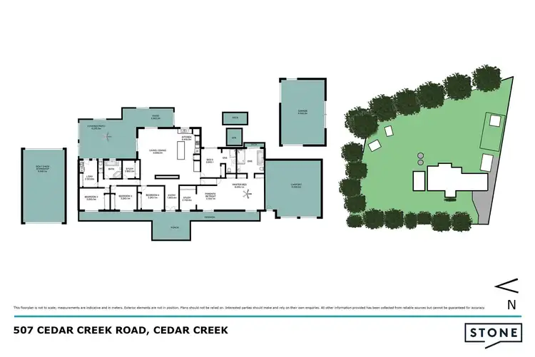 Floorplan of Homely rural property listing, 507 Cedar Creek Road, Cedar Creek QLD 4207