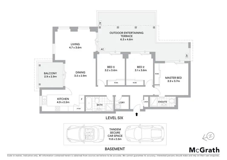 Floorplan of Homely apartment listing, 22/2-8 Bridge Street, Hurstville NSW 2220