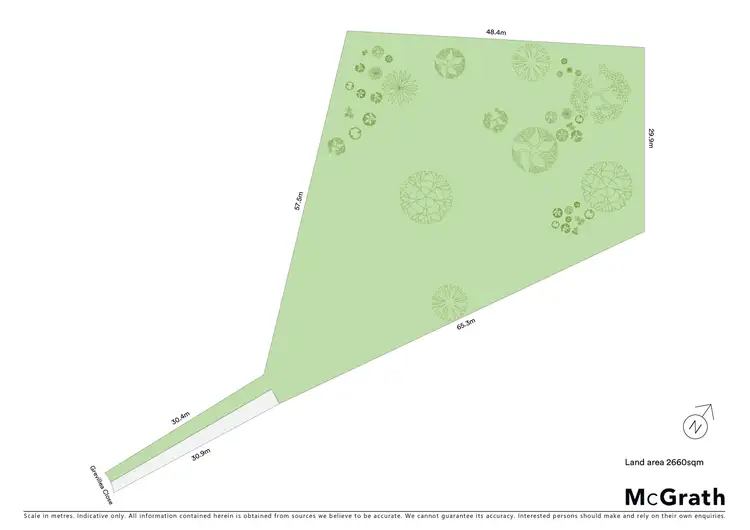 Floorplan of Homely land listing, 21 Grevillea Close, Nambucca Heads NSW 2448