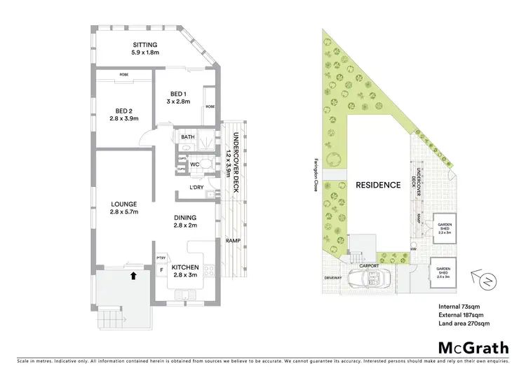 Floorplan of Homely semi-detached listing, 19 Ghost Gum Close, Nambucca Heads NSW 2448