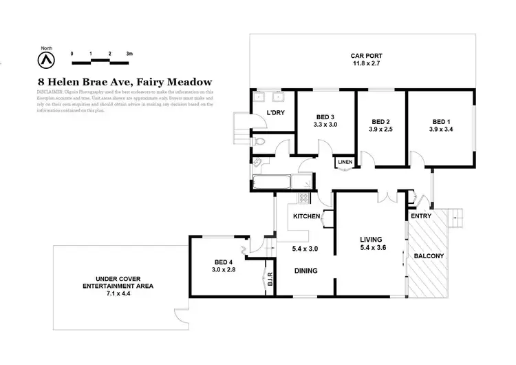 Floorplan of Homely house listing, 8 Helen Brae Avenue, Fairy Meadow NSW 2519