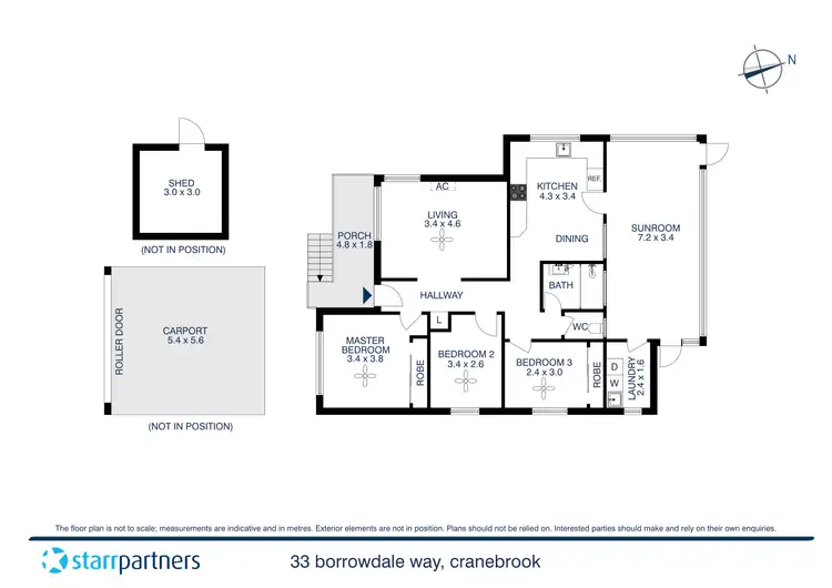 Floorplan of Homely house listing, 33 Borrowdale Way, Cranebrook NSW 2749