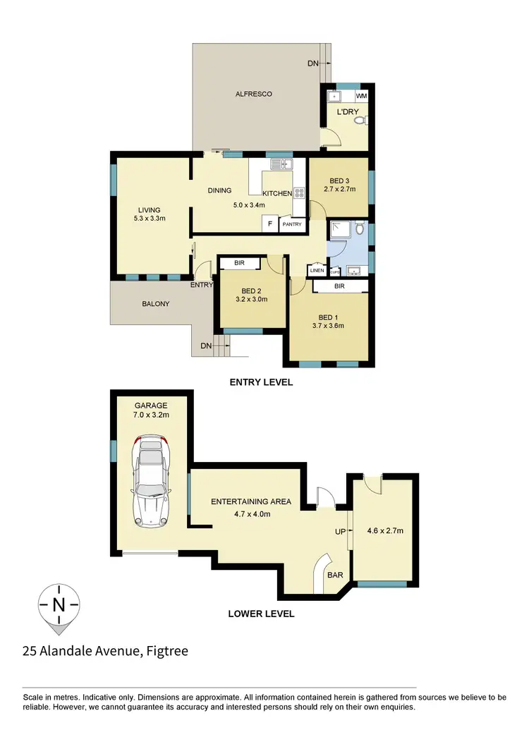 Floorplan of Homely house listing, 25 Alandale Avenue, Figtree NSW 2525