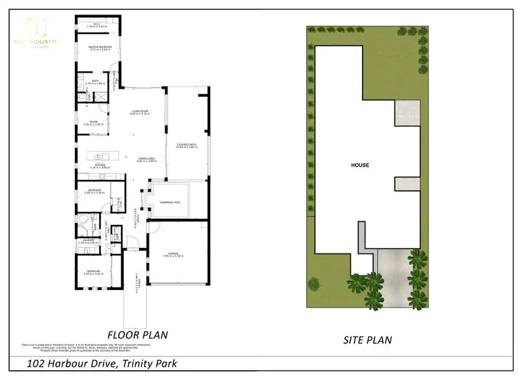 Floorplan of Homely house listing, 102 Harbour Drive, Trinity Park QLD 4879