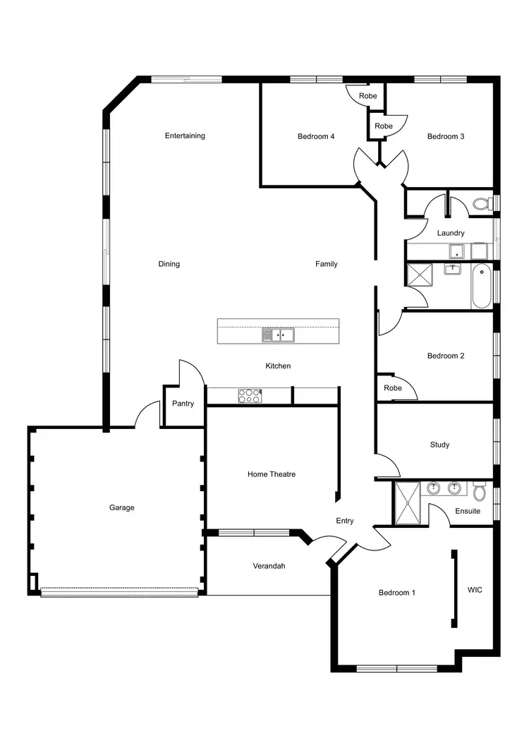 Floorplan of Homely house listing, 162 Hornibrook Road, Dalyellup WA 6230