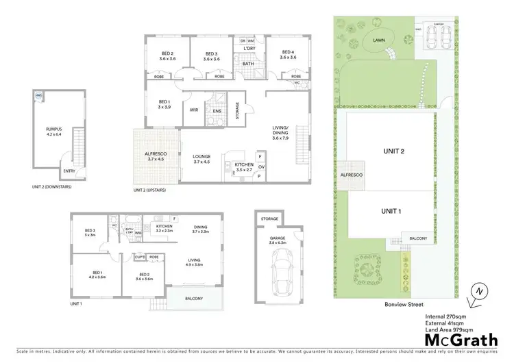 Floorplan of Homely house listing, 1 & 2/41 Bonview Street, East Ballina NSW 2478