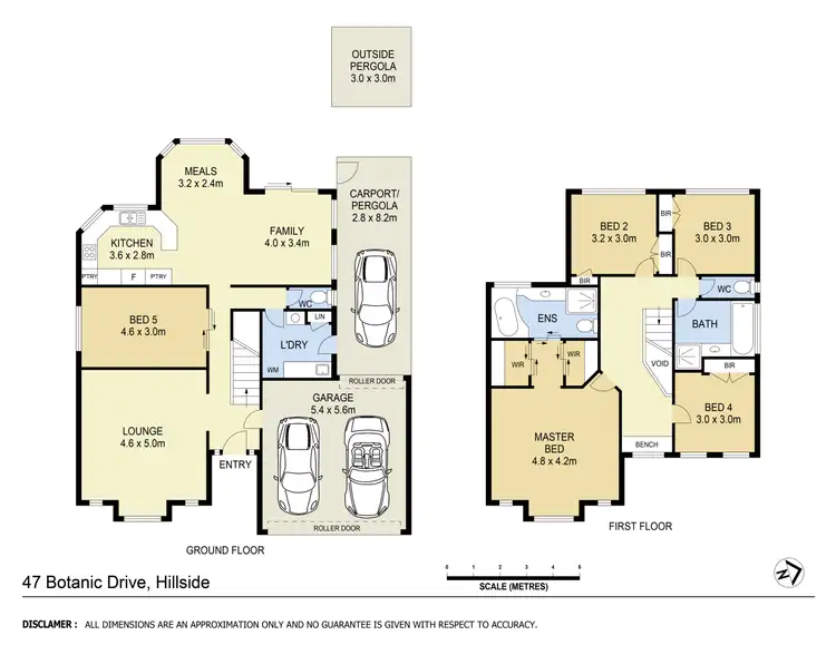 Floorplan of Homely house listing, 47 Botanic Drive, Hillside VIC 3037