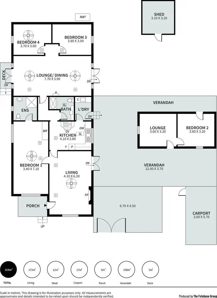 Floorplan of Homely house listing, 8 James Avenue, Port Noarlunga SA 5167