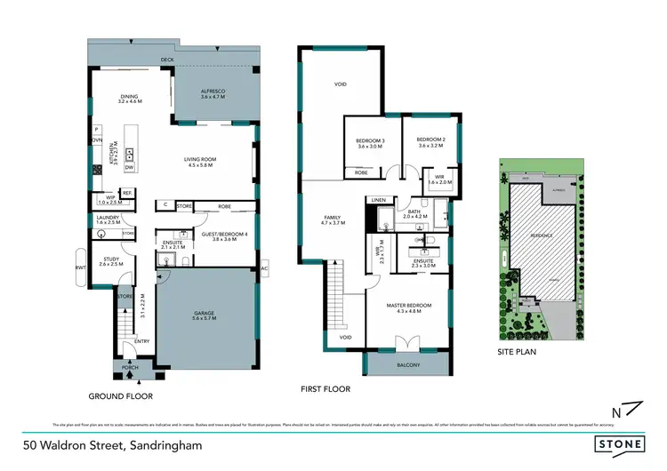 Floorplan of Homely house listing, 50 Waldron Street, Sandringham NSW 2219