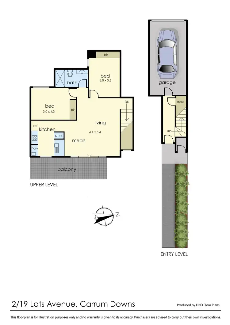 Floorplan of Homely unit listing, 2/19 Lats Avenue, Carrum Downs VIC 3201