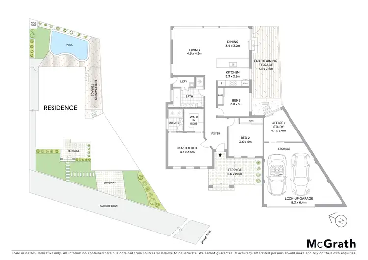 Floorplan of Homely house listing, 1 Parkside Drive, Blakehurst NSW 2221
