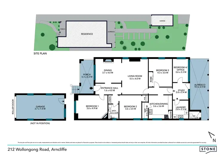 Floorplan of Homely house listing, 212 Wollongong Road, Arncliffe NSW 2205
