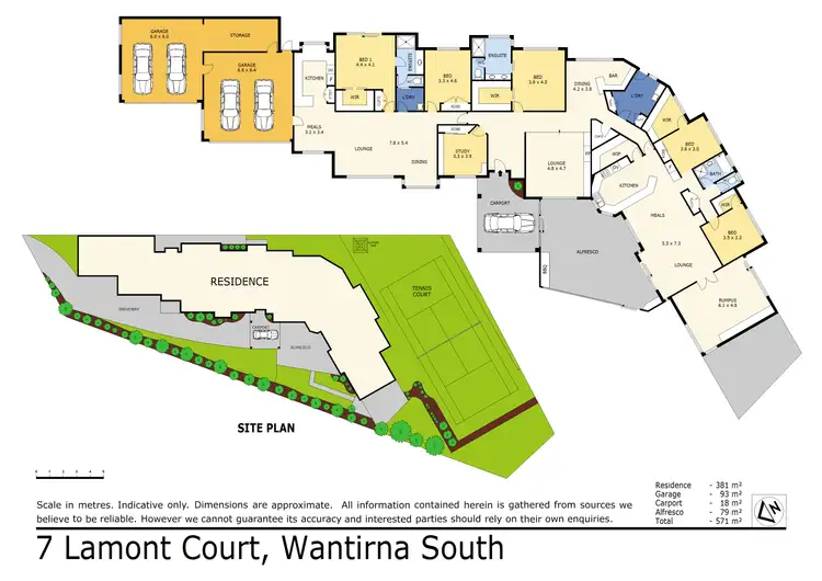 Floorplan of Homely house listing, 7 Lamont Court, Wantirna South VIC 3152