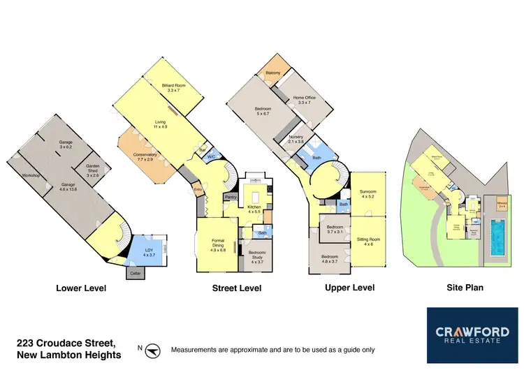 Floorplan of Homely house listing, 45 Ridgeway Road, New Lambton Heights NSW 2305