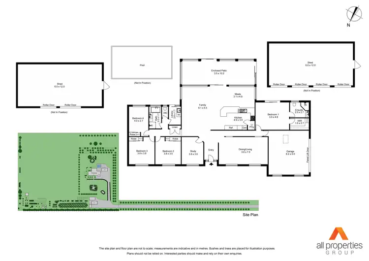 Floorplan of Homely house listing, 541 Stapylton Jacobs Well Road, Alberton QLD 4207