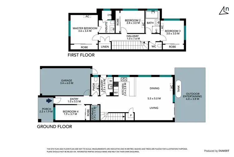 Floorplan of Homely townhouse listing, 9 Rosamond Way, Epping VIC 3076