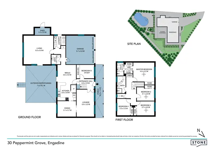 Floorplan of Homely house listing, 30 Peppermint Grove, Engadine NSW 2233