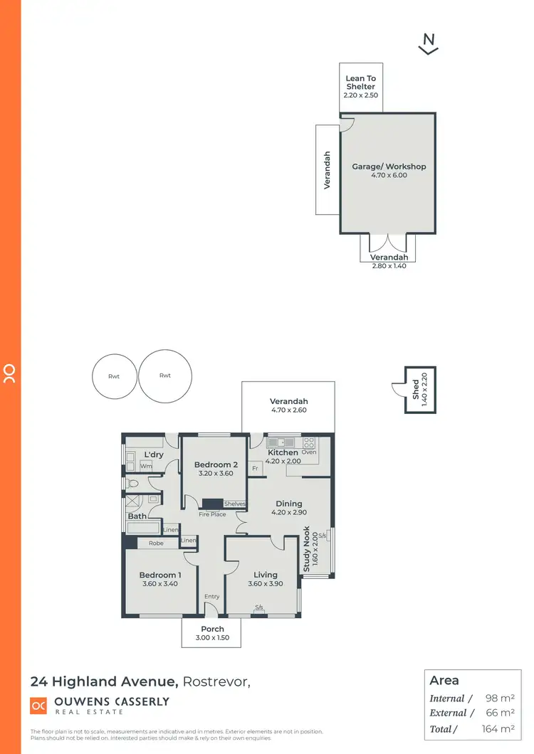 Floorplan of Homely house listing, 24 Highland Avenue, Rostrevor SA 5073