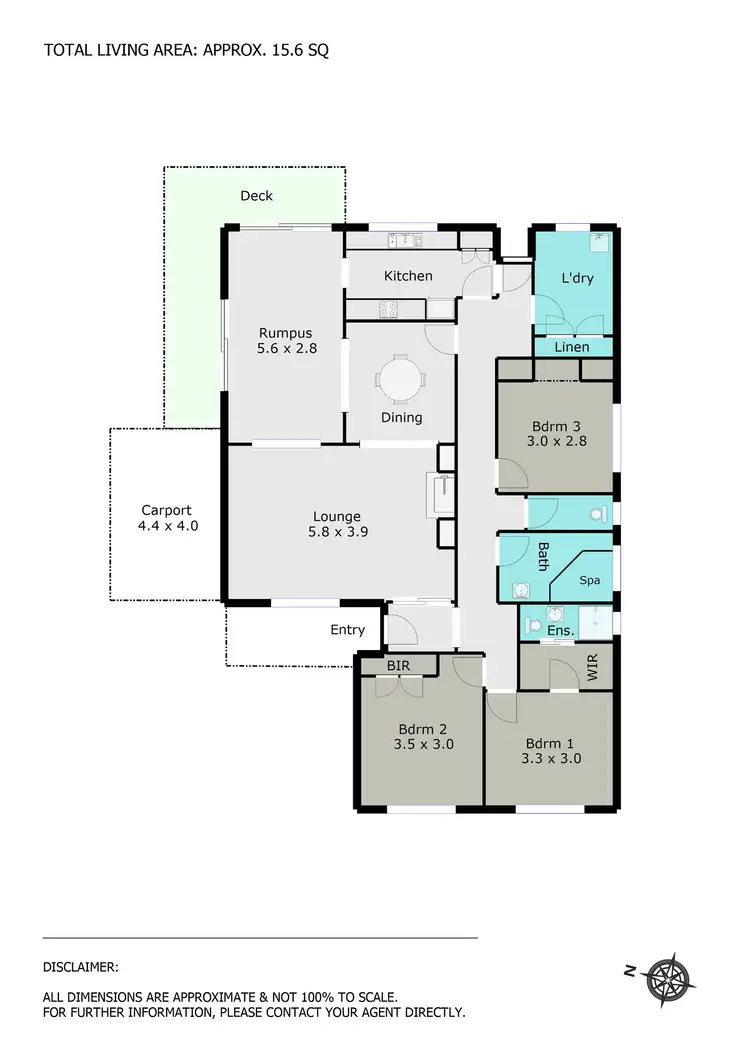 Floorplan of Homely house listing, 4 The Gums, Mount Clear VIC 3350