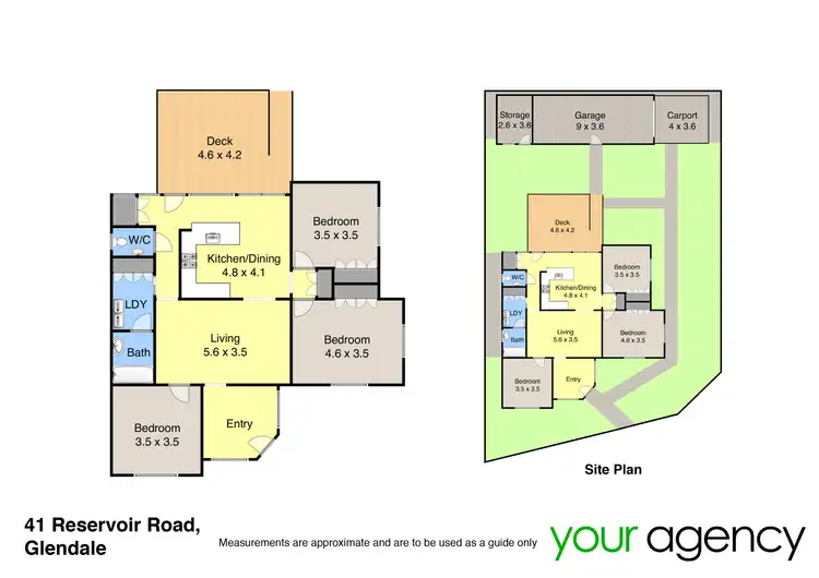 Floorplan of Homely house listing, 41 Reservoir Road, Glendale NSW 2285
