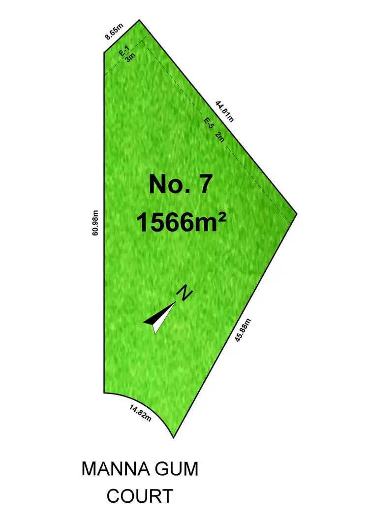 Floorplan of Homely land listing, 7 Manna Gum Court, Warragul VIC 3820