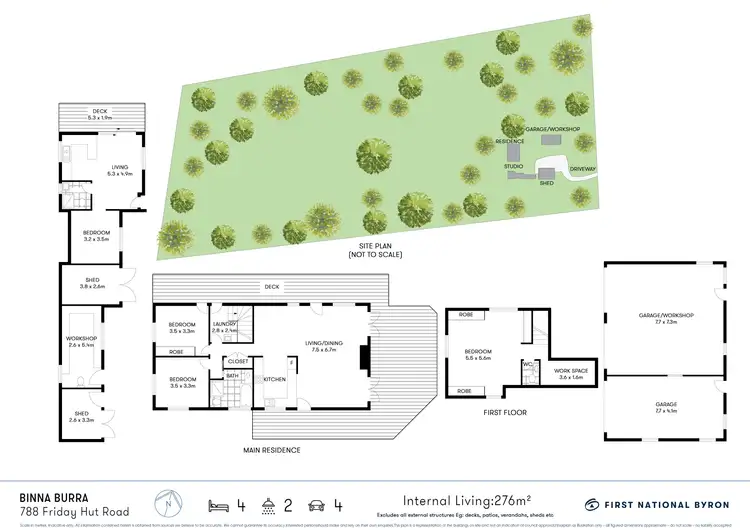 Floorplan of Homely house listing, 788 Friday Hut Road, Binna Burra NSW 2479
