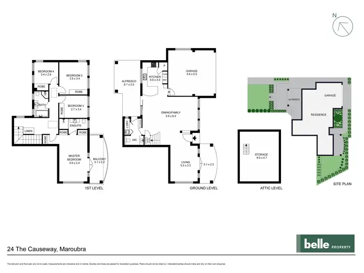 Floorplan of Homely house listing, 24 The Causeway, Maroubra NSW 2035