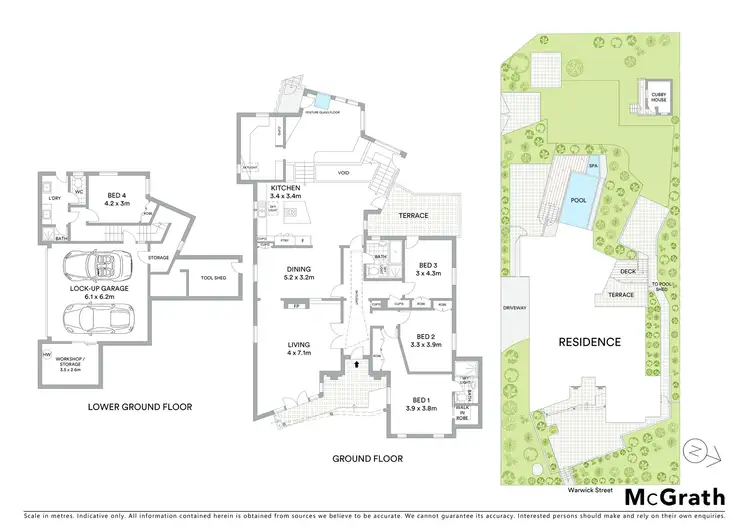 Floorplan of Homely house listing, 10 Warwick Street, Killara NSW 2071