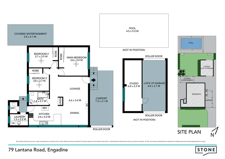 Floorplan of Homely house listing, 79 Lantana Road, Engadine NSW 2233