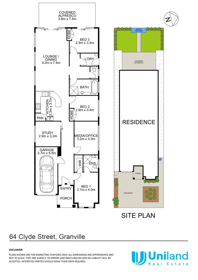 Floorplan of Homely house listing, 64 Clyde Street, Granville NSW 2142
