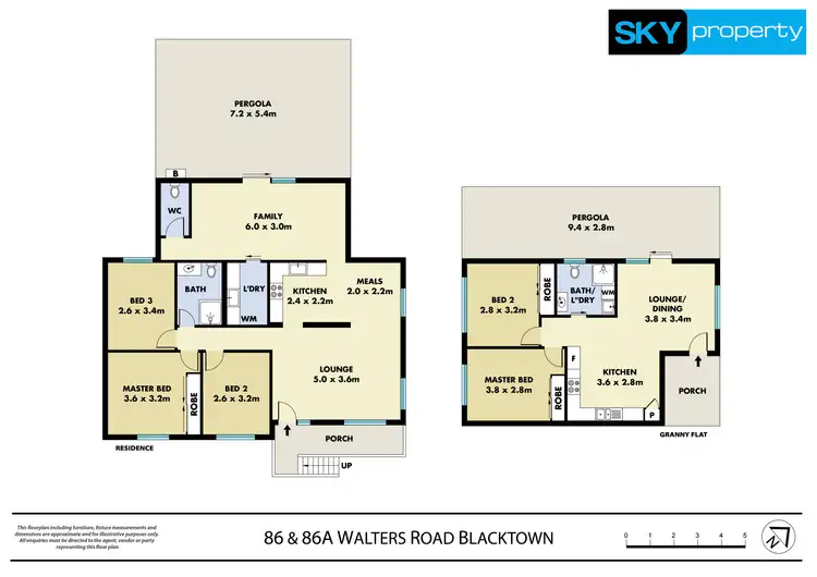 Floorplan of Homely house listing, 86 Walters Road, Blacktown NSW 2148