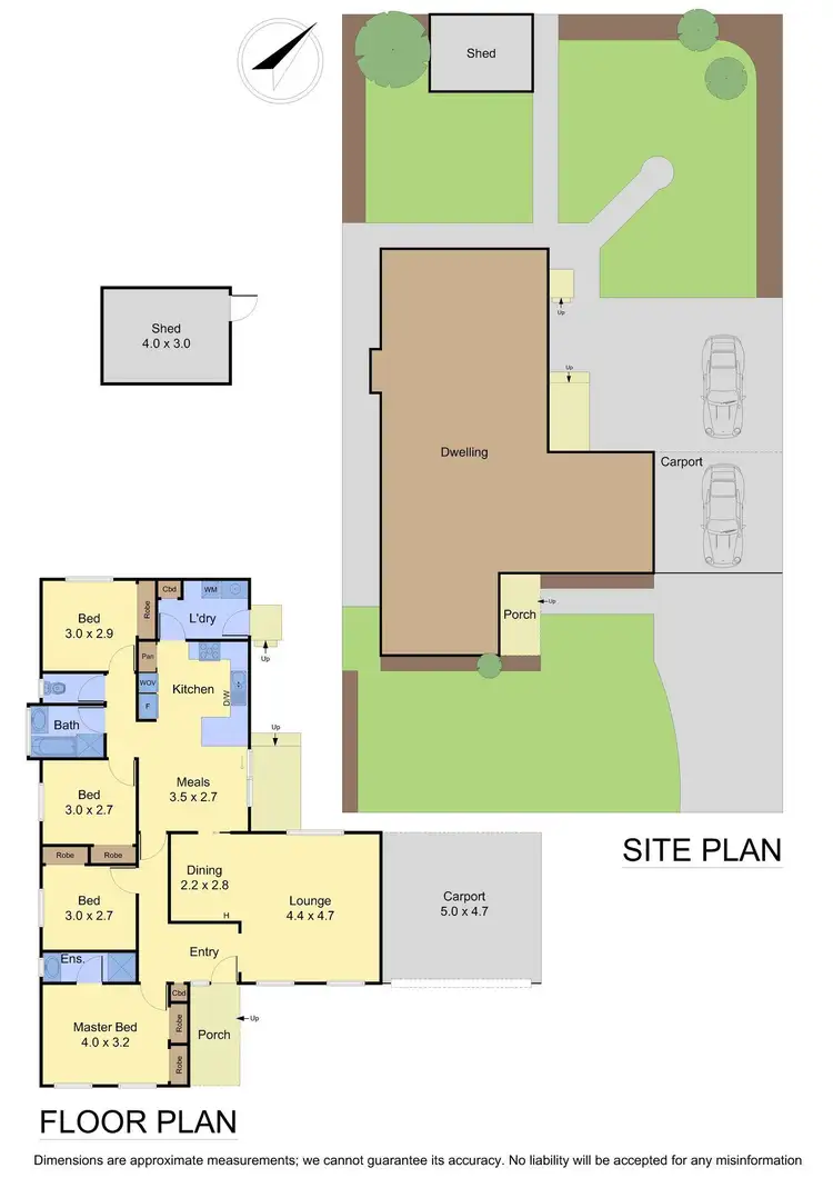 Floorplan of Homely house listing, 41 Garden Grove Drive, Mill Park VIC 3082
