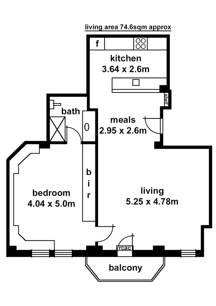 Floorplan of Homely townhouse listing, 11/21 Pulteney Street, Adelaide SA 5000