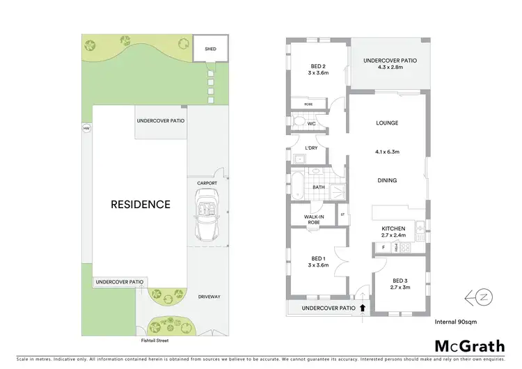 Floorplan of Homely house listing, 15 Fishtail Street, Kirwan QLD 4817