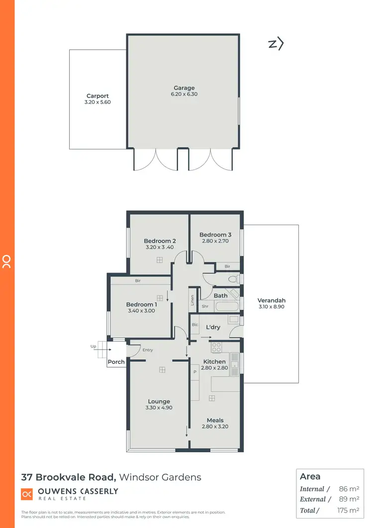 Floorplan of Homely house listing, 37 Brookvale Road, Windsor Gardens SA 5087