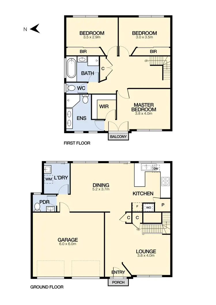 Floorplan of Homely house listing, 4 Amberlea Circuit, Taylors Hill VIC 3037