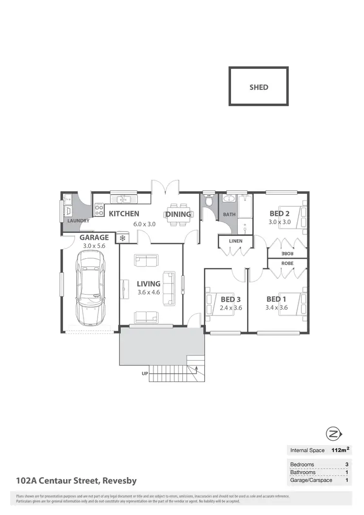 Floorplan of Homely house listing, 102A Centaur Street, Revesby NSW 2212