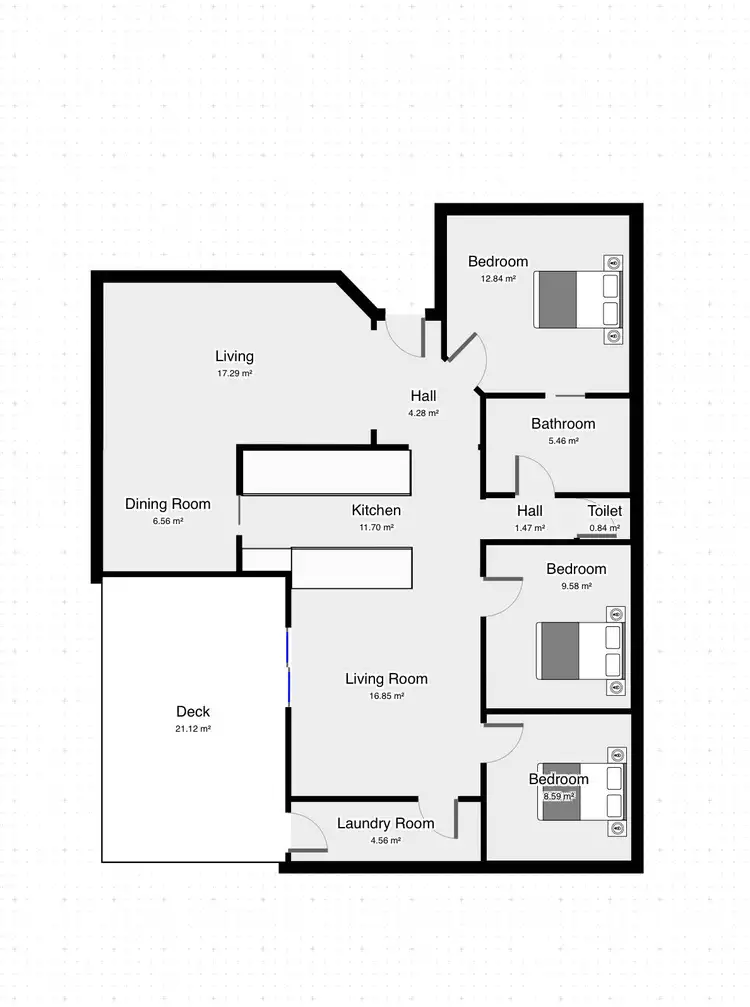 Floorplan of Homely house listing, 10 Vickers Drive, Warrnambool VIC 3280