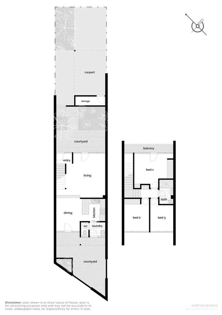 Floorplan of Homely house listing, 6 Crick Place, Belconnen ACT 2617