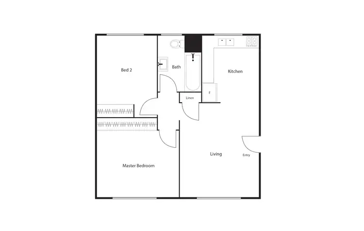 Floorplan of Homely apartment listing, 3/6 Chermside Street, Deakin ACT 2600