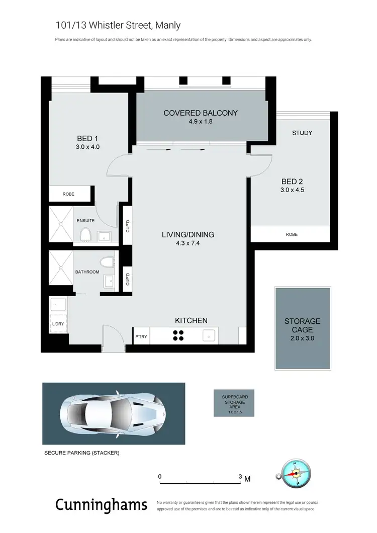 Floorplan of Homely apartment listing, 101/13 Whistler Street, Manly NSW 2095