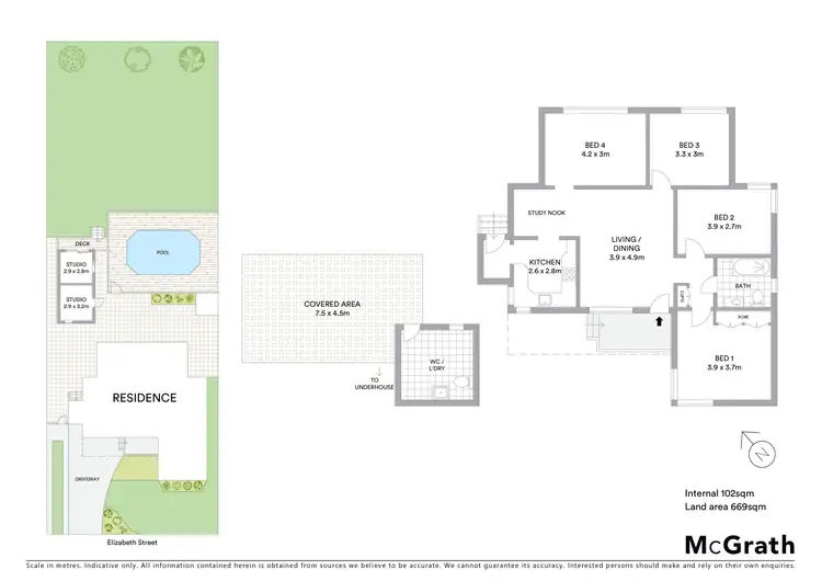 Floorplan of Homely house listing, 23 Elizabeth Street, Ryde NSW 2112