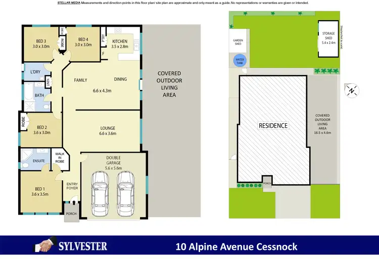Floorplan of Homely house listing, 10 Alpine Avenue, Cessnock NSW 2325