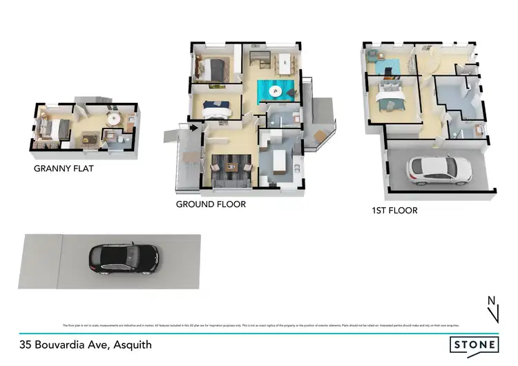 Floorplan of Homely house listing, 35 Bouvardia Street, Asquith NSW 2077