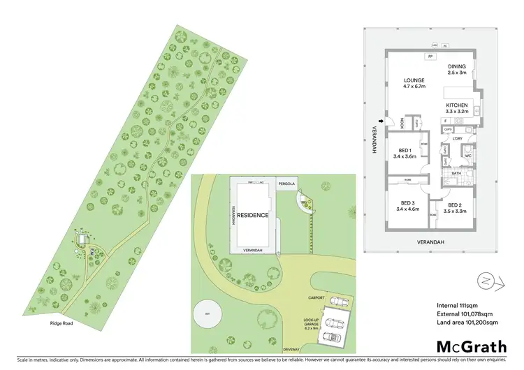 Floorplan of Homely rural property listing, 267 Ridge Road, Mudgee NSW 2850