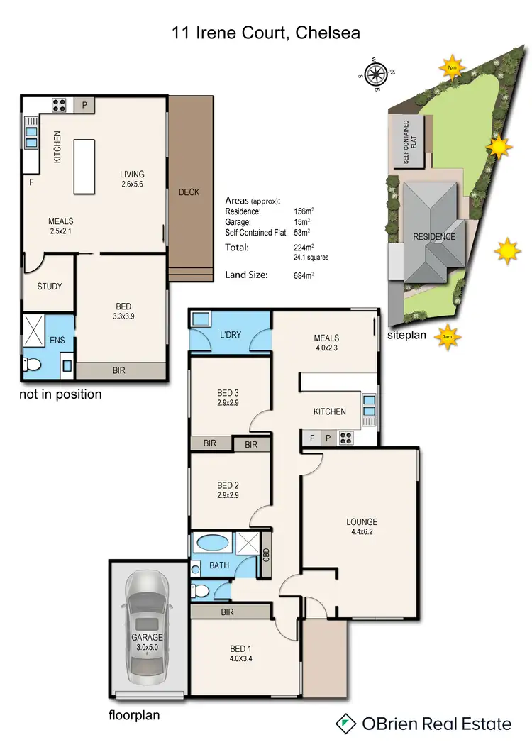 Floorplan of Homely house listing, 11 Irene Court, Chelsea VIC 3196