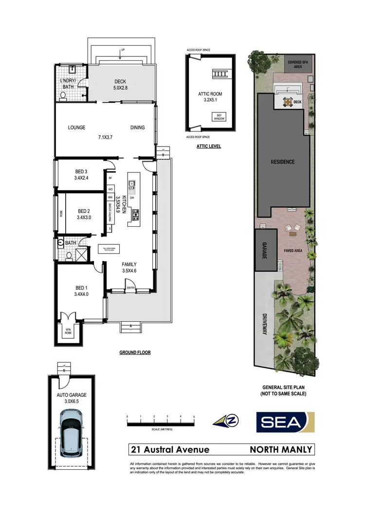 Floorplan of Homely house listing, 21 Austral Avenue, North Manly NSW 2100