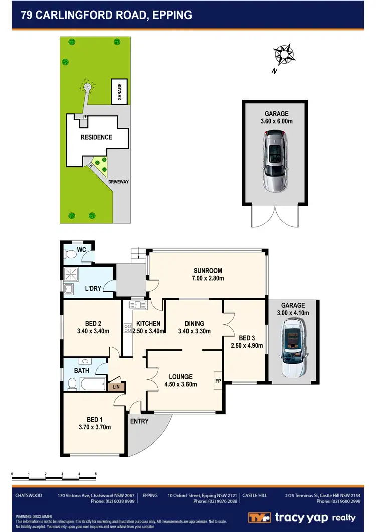 Floorplan of Homely house listing, 79 Carlingford Road, Epping NSW 2121
