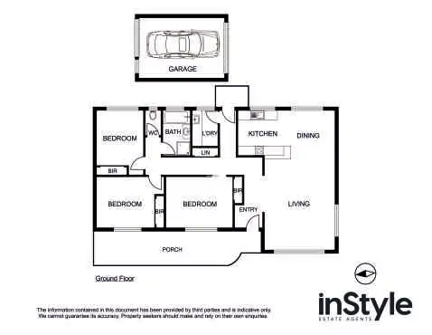 Floorplan of Homely block of units listing, 1/8-10 Donald Road, Queanbeyan NSW 2620
